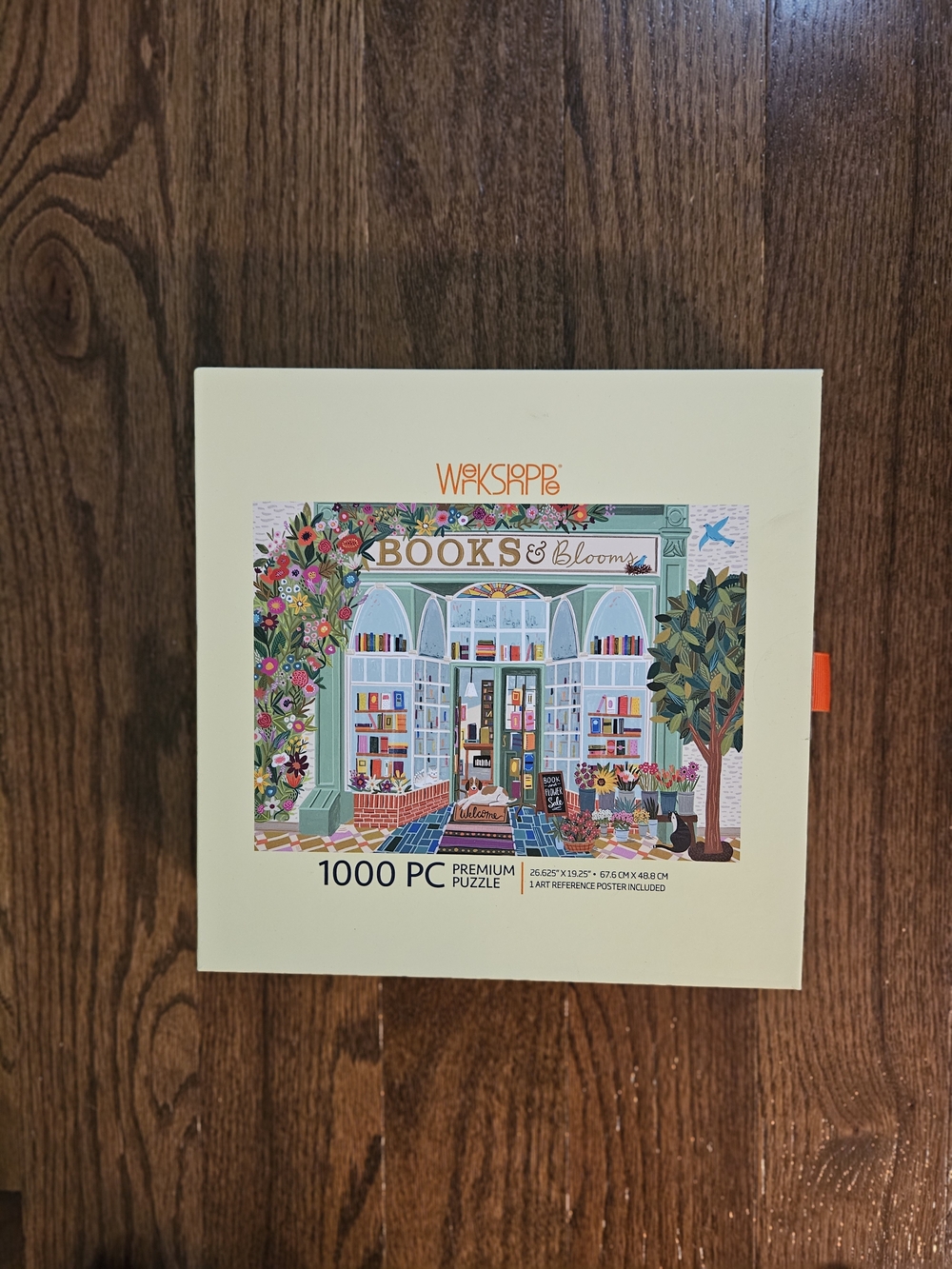 WorkShoppe "Books & Blooms" 1000pc Puzzle